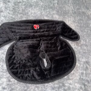 Black Quilted PEE PAD